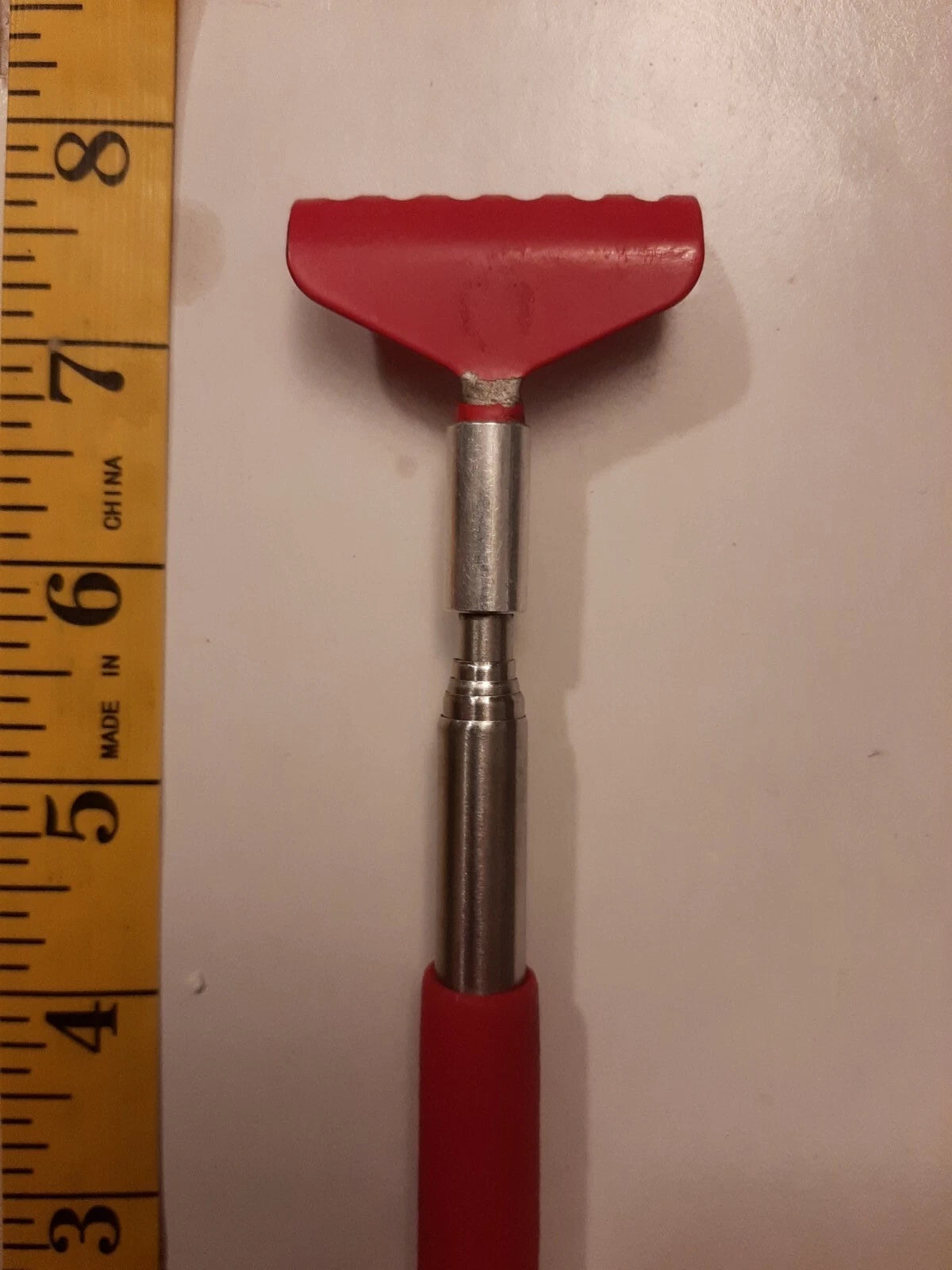 Telescopic Back Scratcher Red Garden Rake - Generic massager 27 inches to 8 in