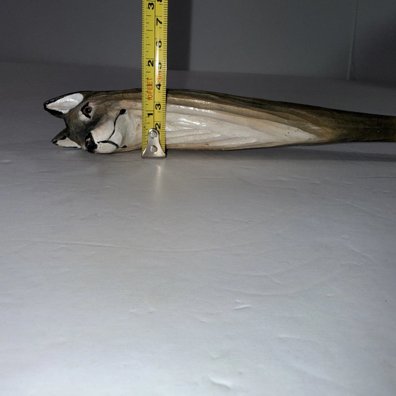 Back Scratcher for Men/Women  Handcrafted Wooden Animal Lover, Wolf Head