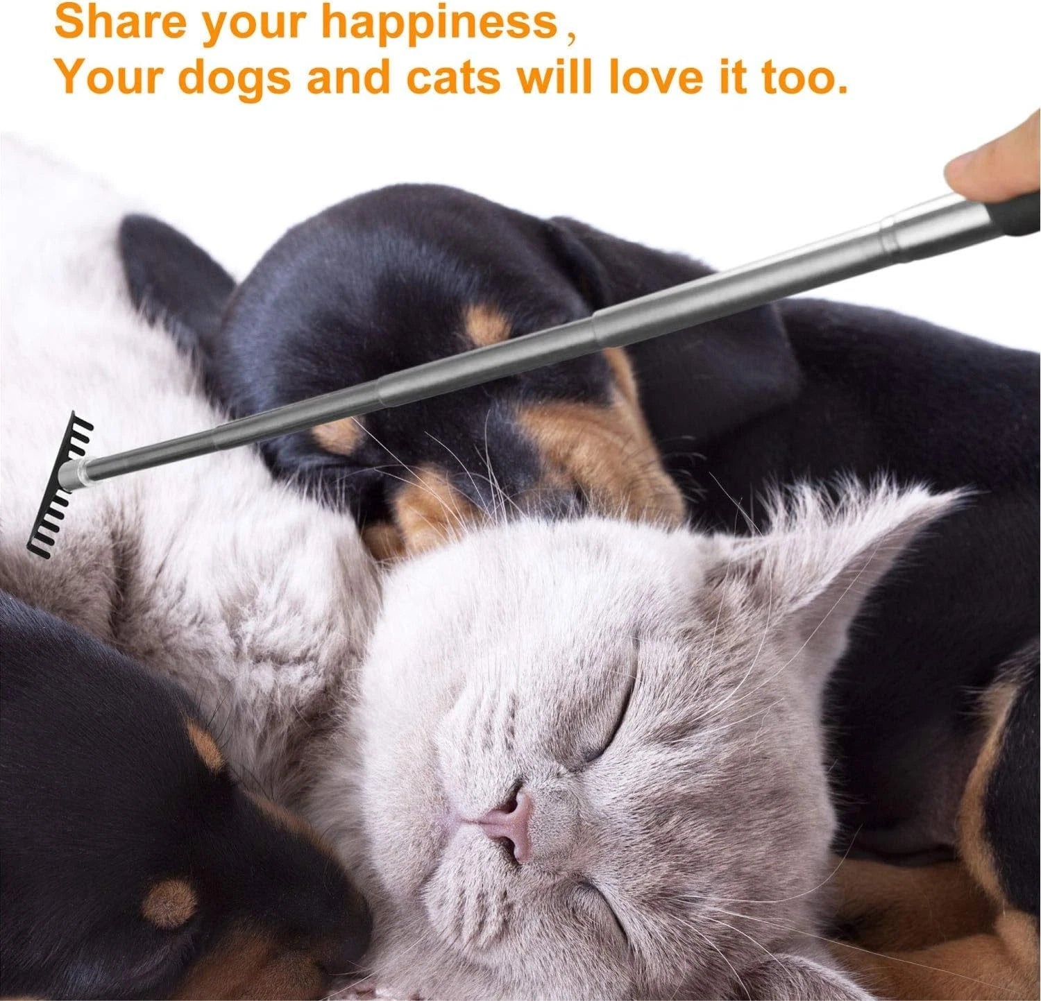 Oversized Portable Extendable Back Scratcher Upgraded Metal Stainless Steel