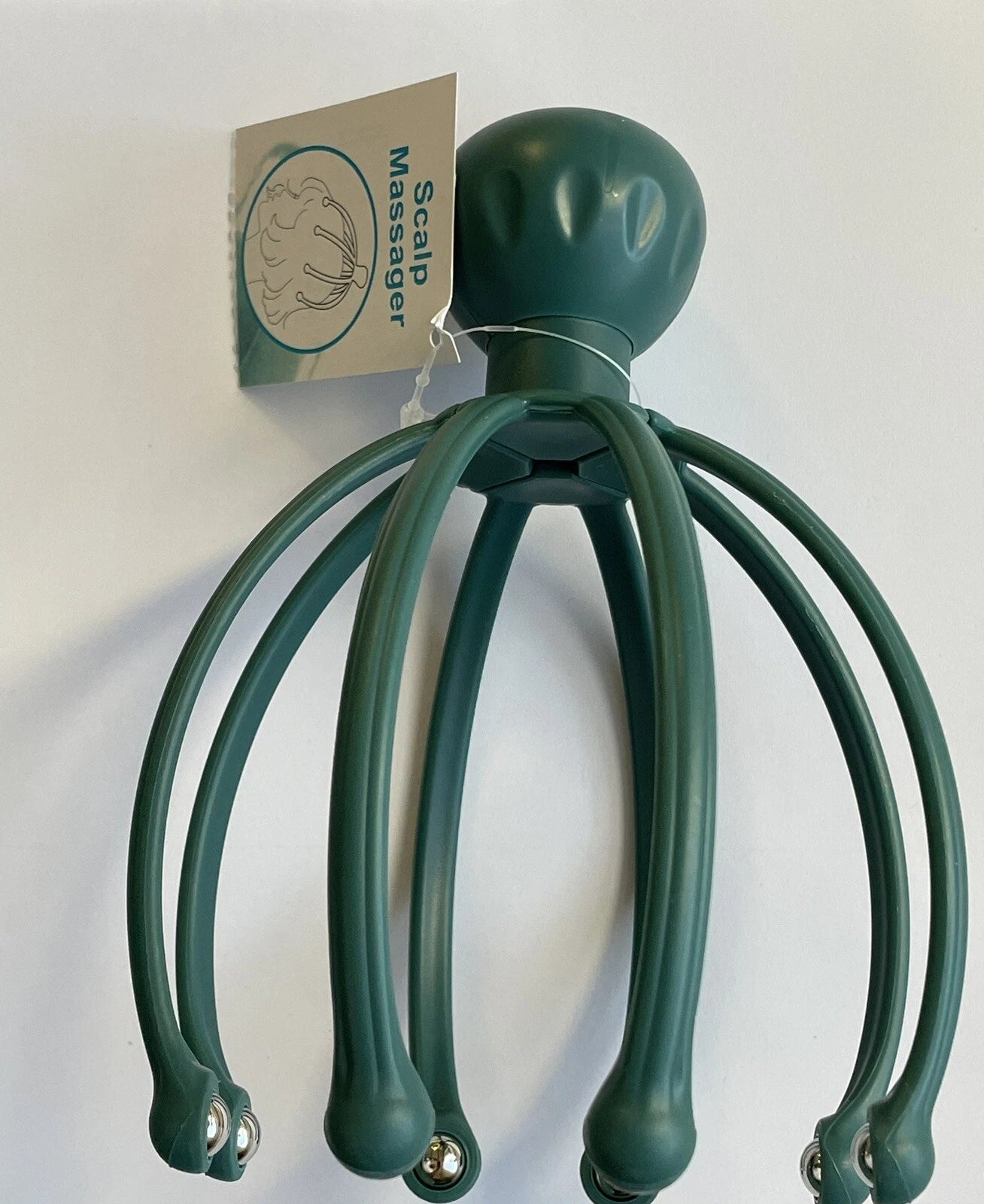 Head Massager/Scratcher, Massaging Scalp Help Relax, Calm Stress, w/ Steel Ball