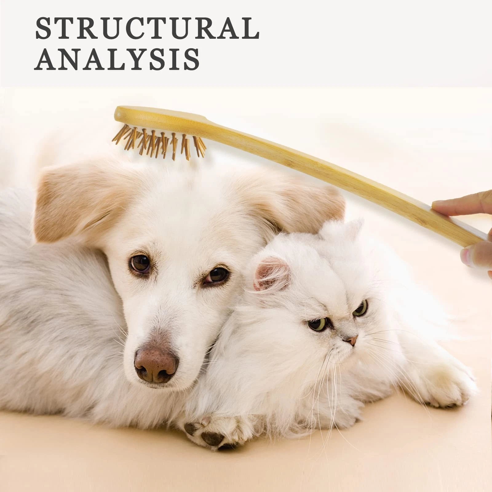 Large Curved Back Scratcher 59 Points Air Cushion Handle Massager for Men Women