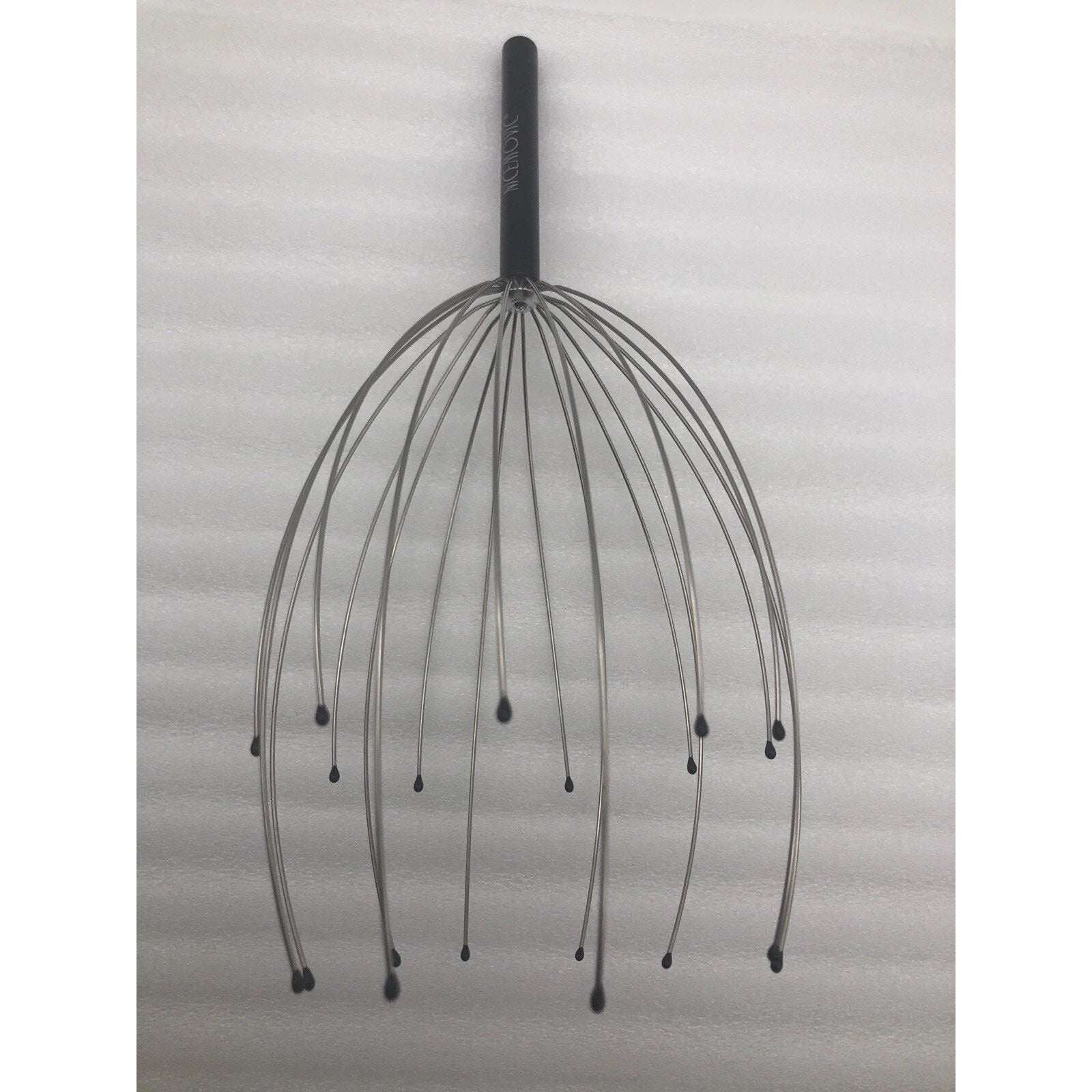 Scalp Massager Head Massager Scratcher Tingler w/20 Fingers Hair Silver/Black