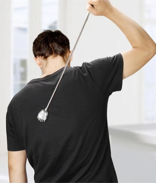 3Pcs Back Scratcher Extendable Telescoping Massager Portable Stress Relief Tool