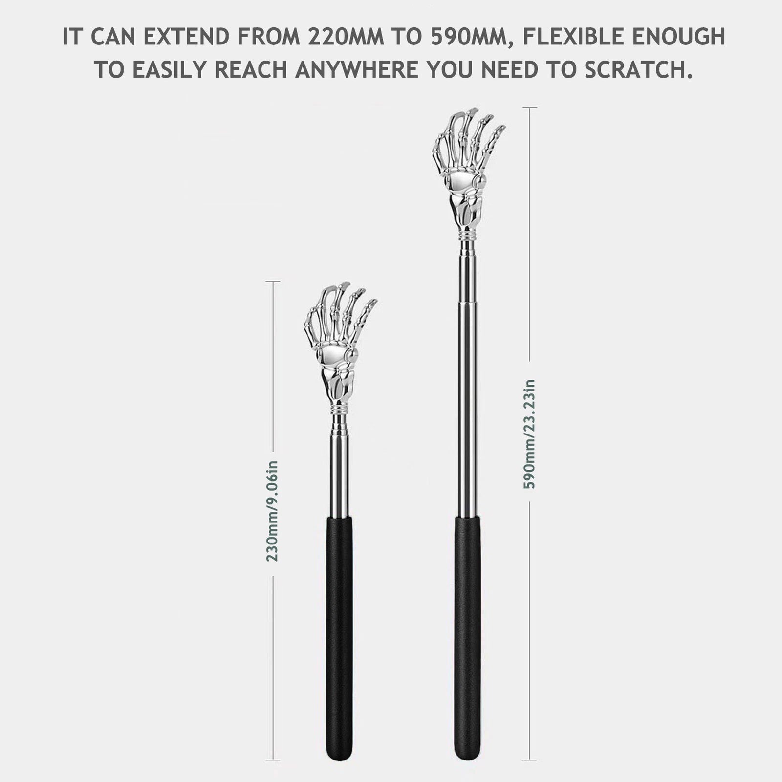 Portable Extendable Telescopic Back Scratcher Massager Z0Q0