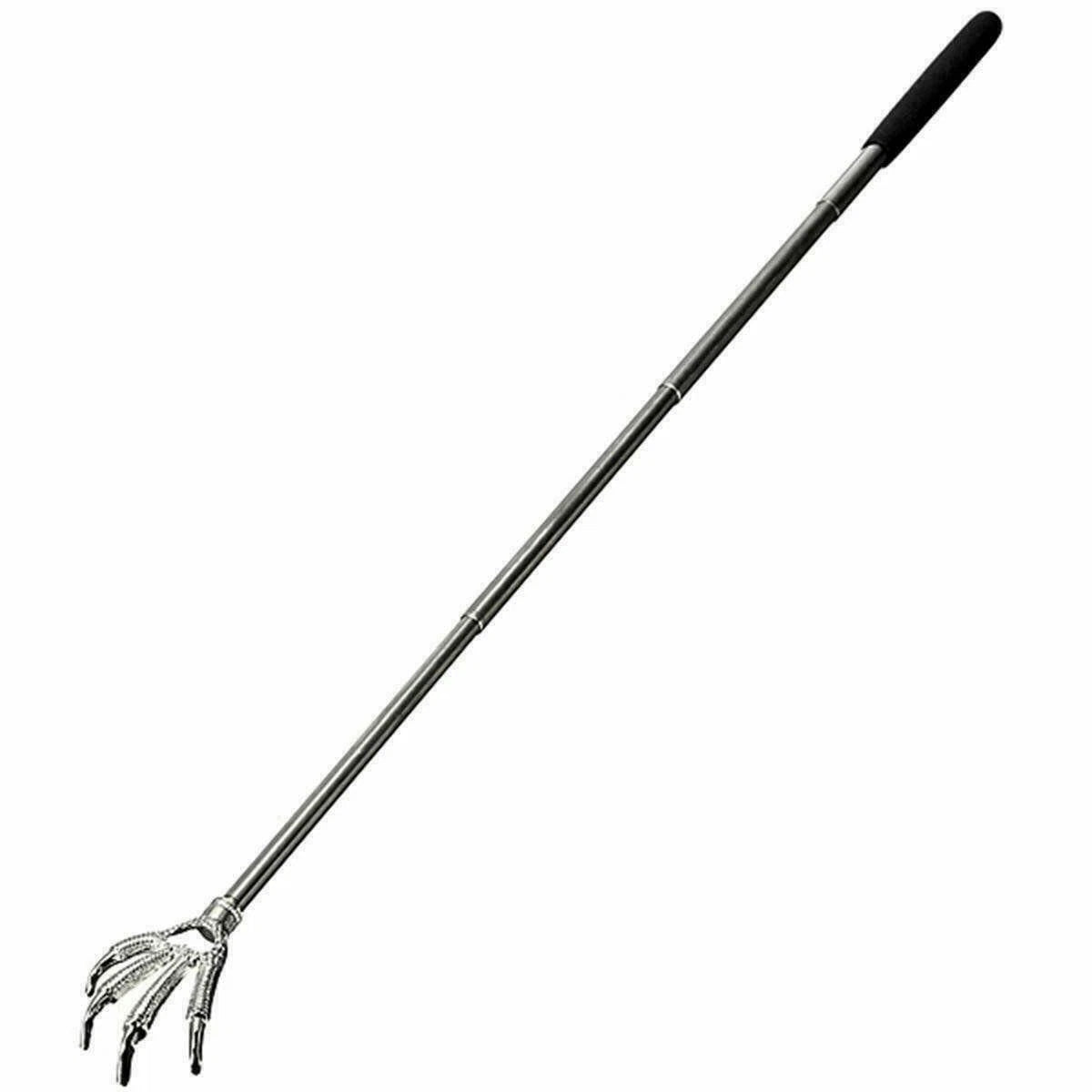 Back Scratcher Stainless Steel Telescopic Retractable Massager Shipped from UK