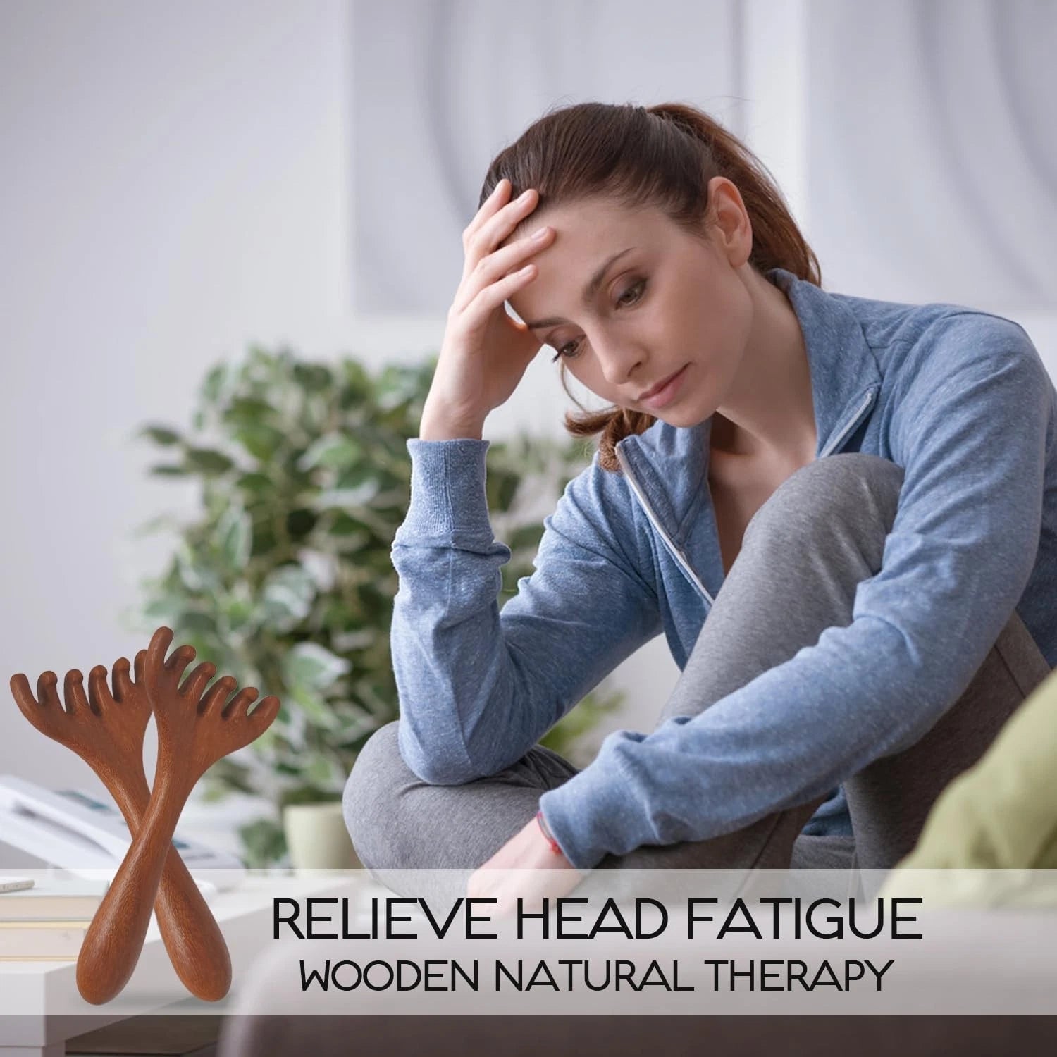 Head Massager Scalp 2 Pack, Protable Head Scratcher Massager for Relaxation & St