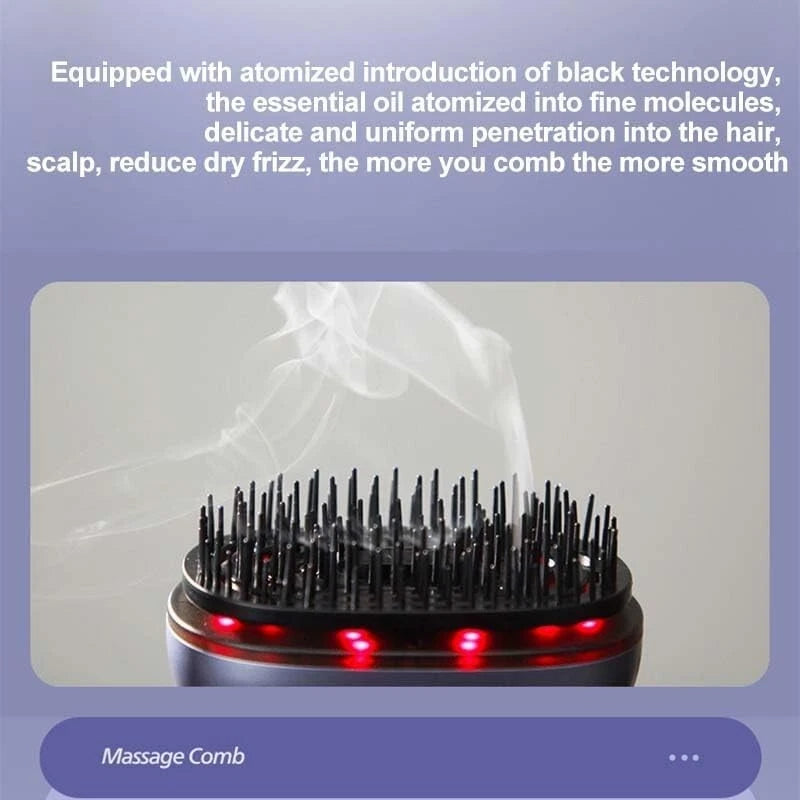 Electric Scalp Massager Head: Portable Scratcher Massager for Hair Growth