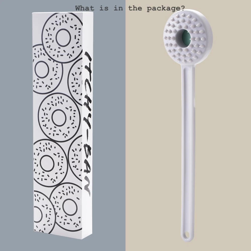 Oversized Back Scratcher, Scalp Scratcher, Back Massager, Skin Exfoliator – Long