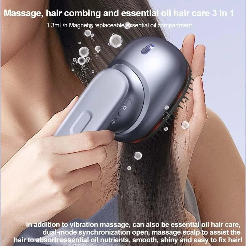 Electric Scalp Massager Head: Portable Scratcher Massager for Hair Growth
