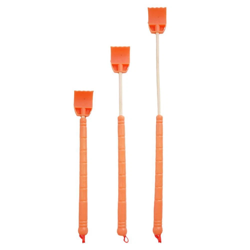 Plastic Hand Back Scratcher Massager Pick Itch Relief Long Reach Shoehorn New