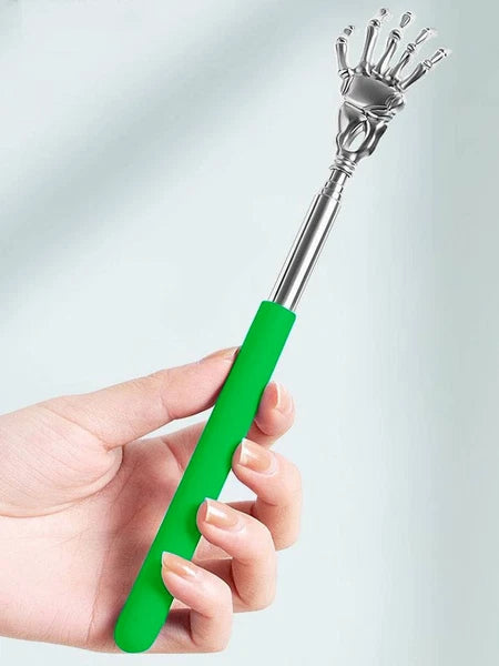 1PC EXTENDABLE EAGLE CLAW BACK SCRATCHER Metal Massager Portable Telescopic UK