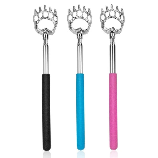 Bear Claw Telescopic Metal Back Scratcher Back Extendable Massager Gift 3X