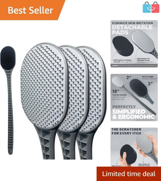 Relieve Itching with Our 3-Pack Ultimate Back Scratchers – Ideal Gift for All!