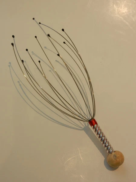 3 Scalp Head Neck Scratcher Massager Stress Releif Therapy Best Christmas Gift