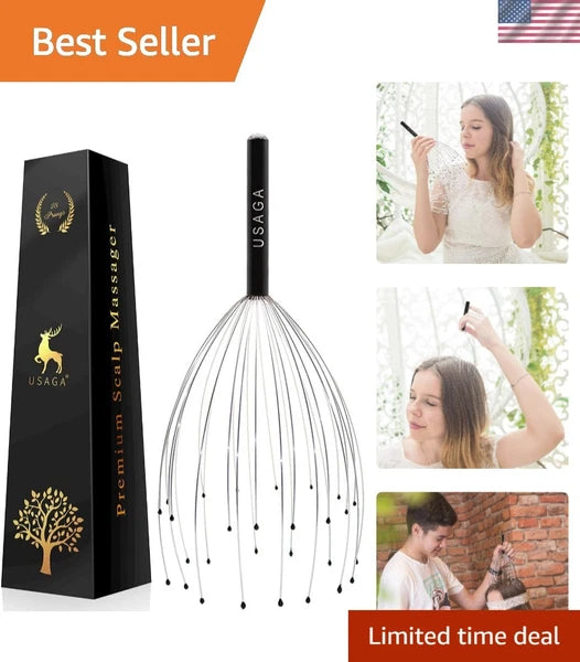 Luxurious 28 Fingers Head Scratcher -  Scalp Massager for Relaxation