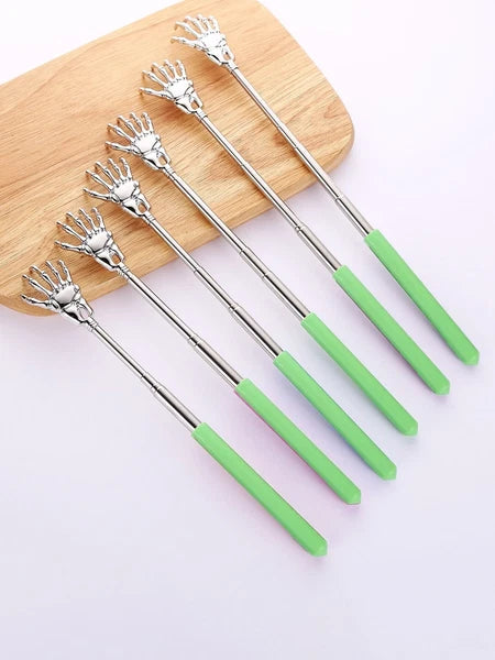 1PC EXTENDABLE EAGLE CLAW BACK SCRATCHER Metal Massager Portable Telescopic UK