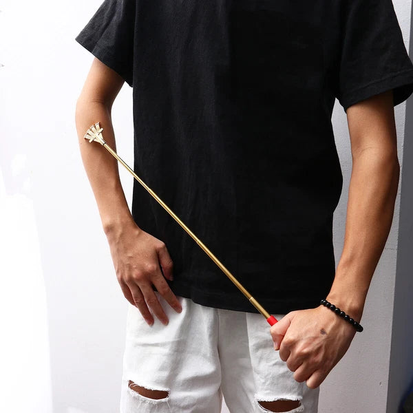 2pcs Extendable Scratcher Back Scratchers Hand Massage for Scratching Back Itch