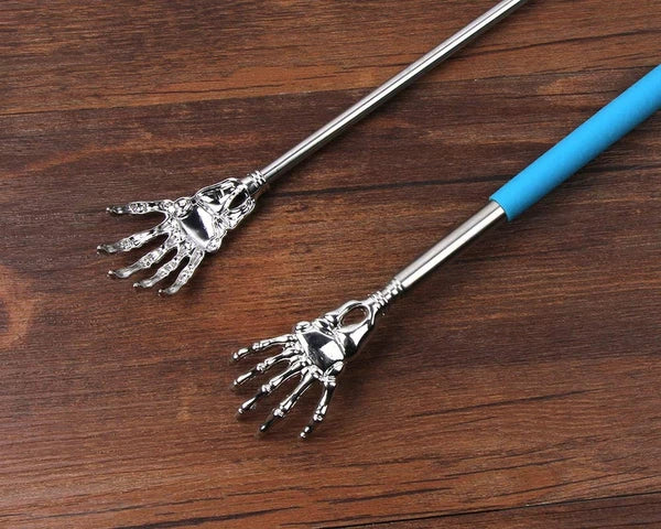 ICObuty Massage Scratcher Hammer Wooden Crafted and Metal Back Scratcher Set ...