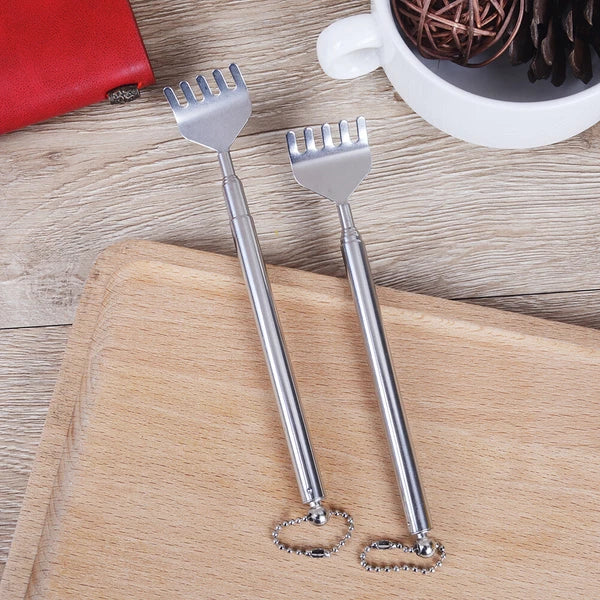 Practical handy adjustable stainless steel back telescopic scratcher massage.vm