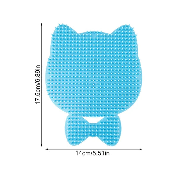 Cat Self Groomer Tool Wall Corner Scratcher Board Cat Massager Board