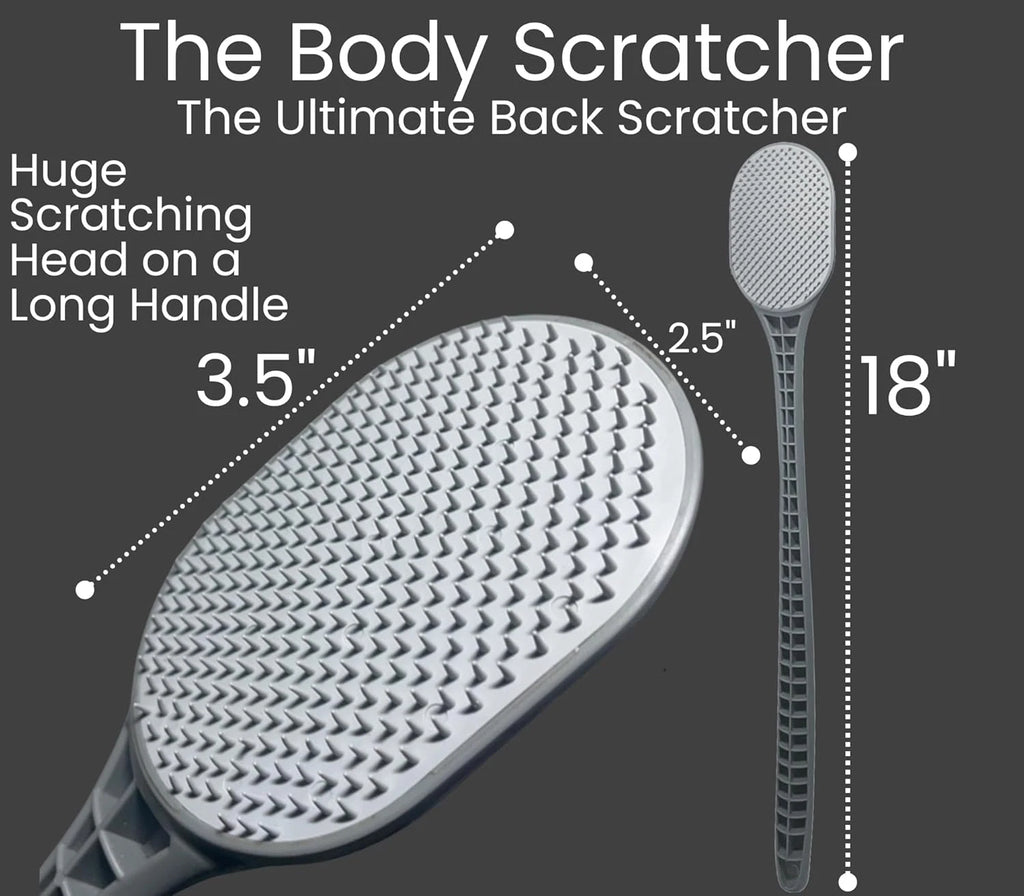 Back Scratcher, Scalp Massager, Back Massager, & Exfoliator Has Large Scratch,,
