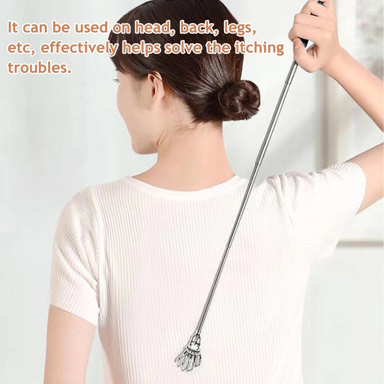 Portable Extendable Telescopic Back Scratcher Massager A8M5