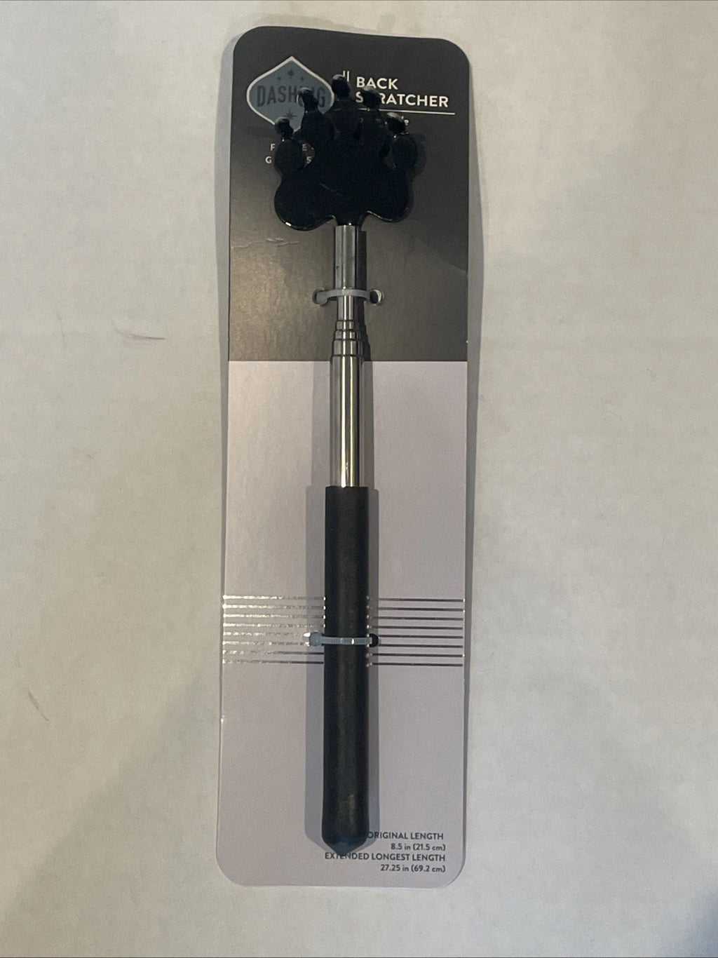 ORIGINAL Black BEAR CLAW Telescopic Back Scratcher Massager Extends to 27"