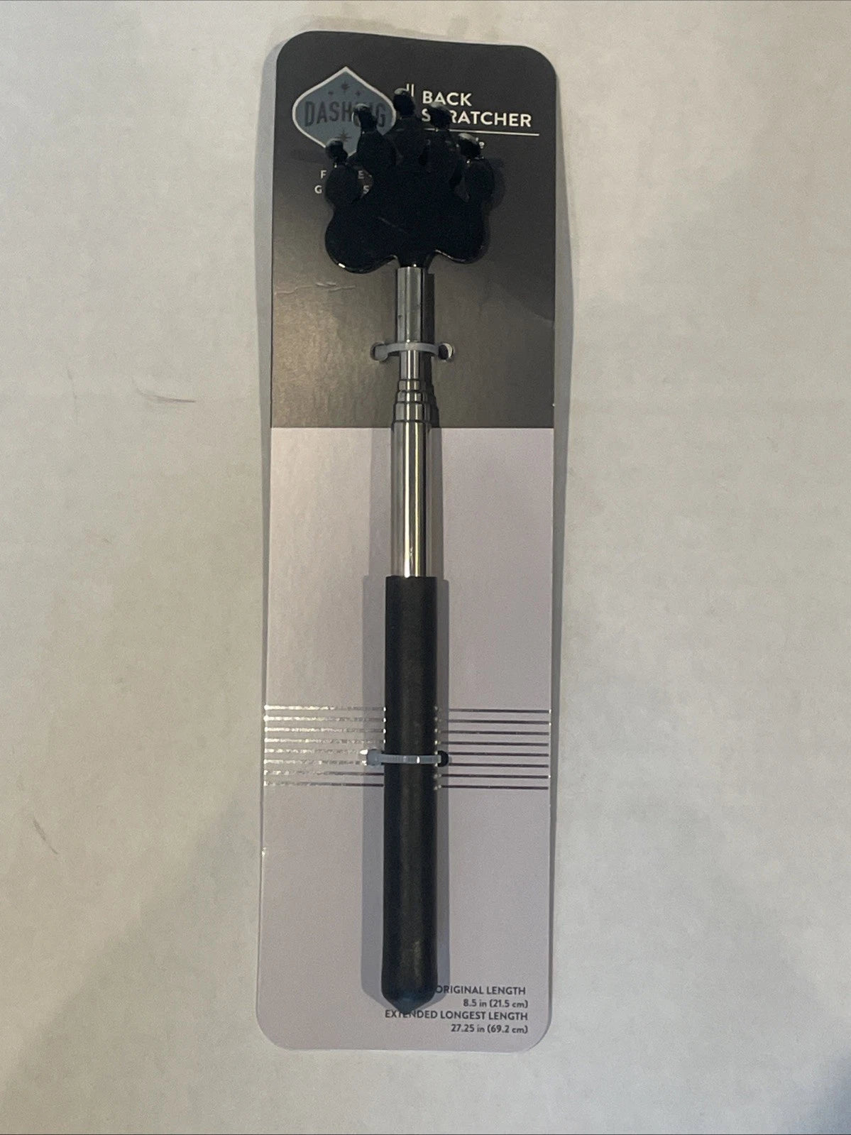 ORIGINAL Black BEAR CLAW Telescopic Back Scratcher Massager Extends to 27"