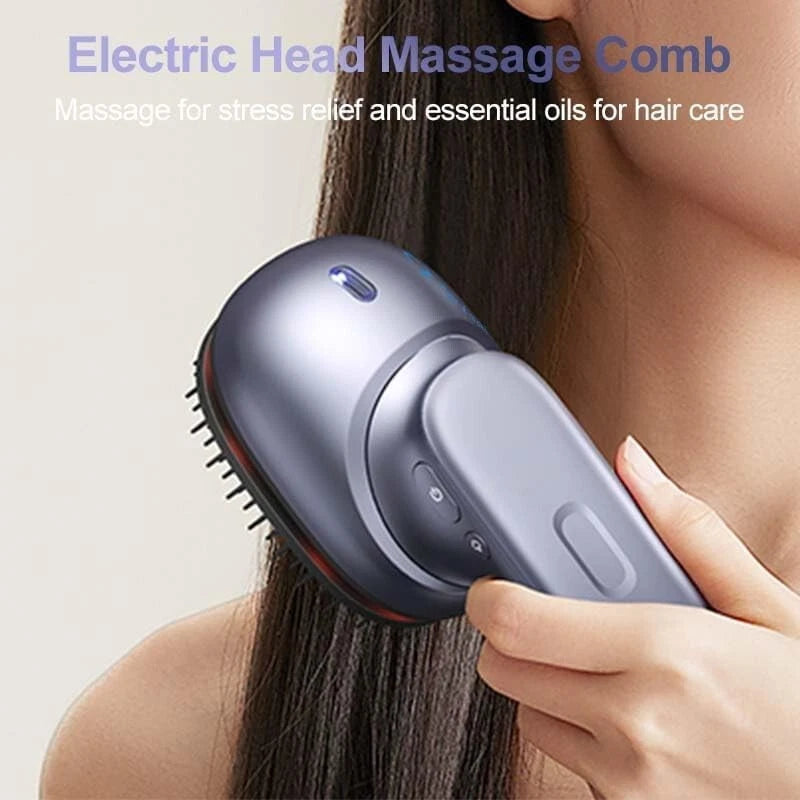 Electric Scalp Massager Head: Portable Scratcher Massager for Hair Growth