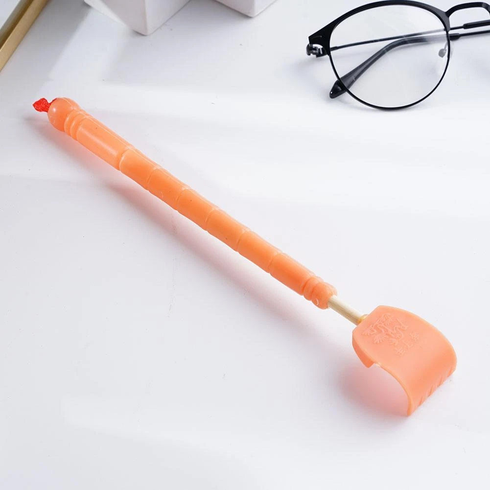 Plastic Hand Back Scratcher Massager Pick Itch Relief Long Reach Shoehorn New