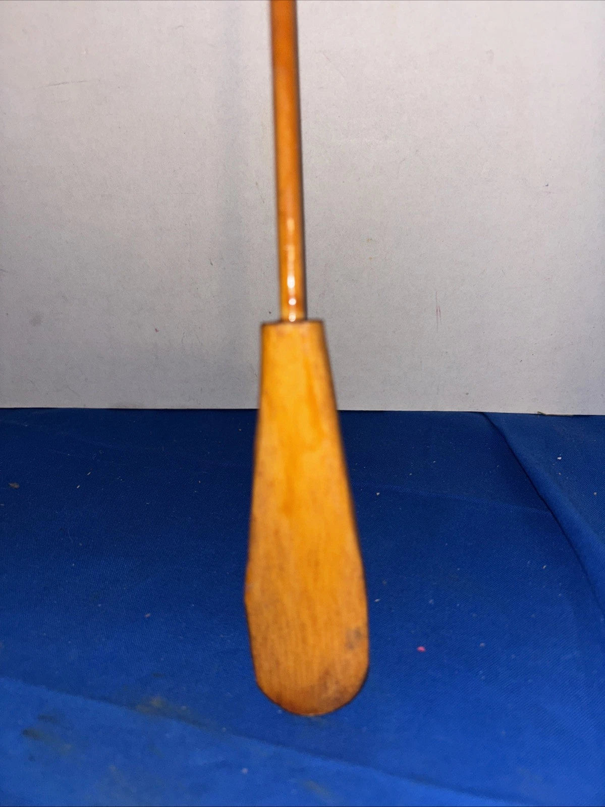 Unique Wooden Back Scratcher- Tines Shaped  Like Finger Bones- 19”-Estate Find