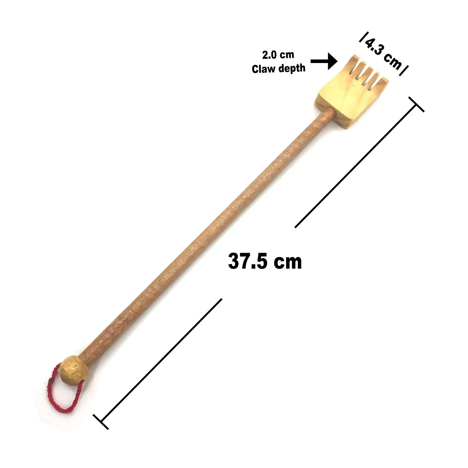 Original Hard Wooden Back Scratcher for men & Animal | scratcher back scratcher