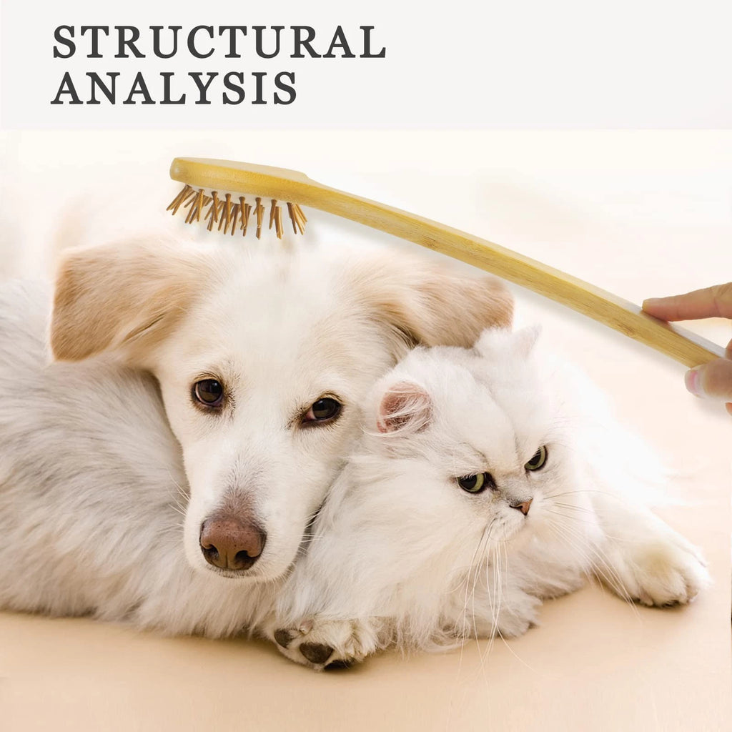 Large Curved Back Scratcher 59 Points Air Cushion Handle Massager for Men Women