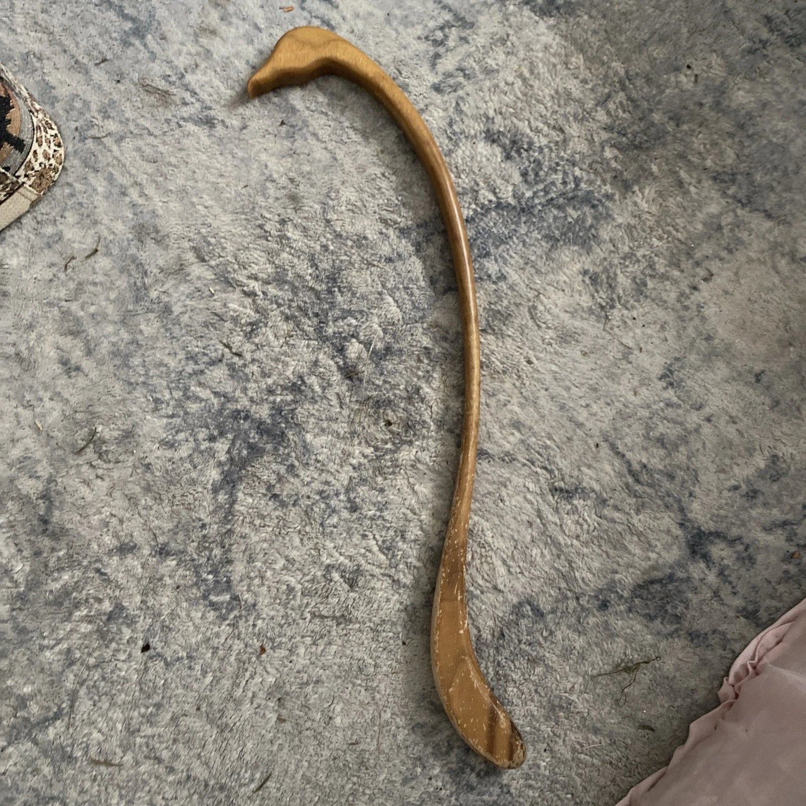 VTG Duck  Wooden Back Scratcher 20” Long Smooth Solid Wood Hand Made