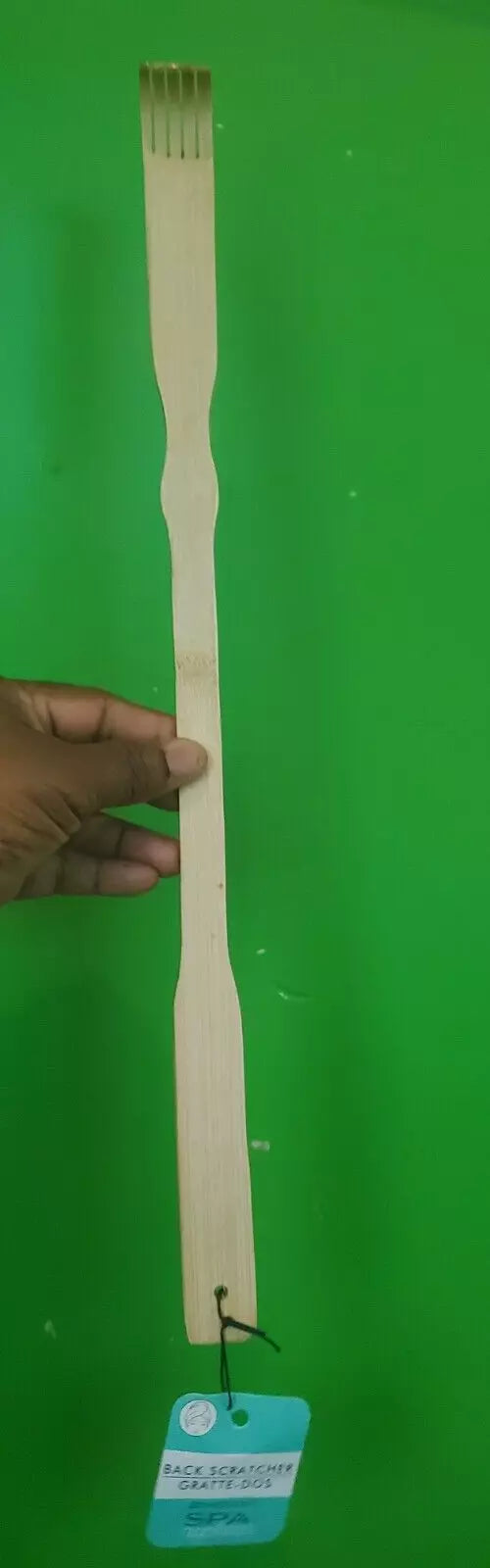 NEW Bamboo Therapeutic Back Scratcher Long Reach wood wooden USA