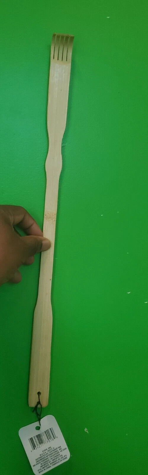 NEW Bamboo Therapeutic Back Scratcher Long Reach wood wooden USA