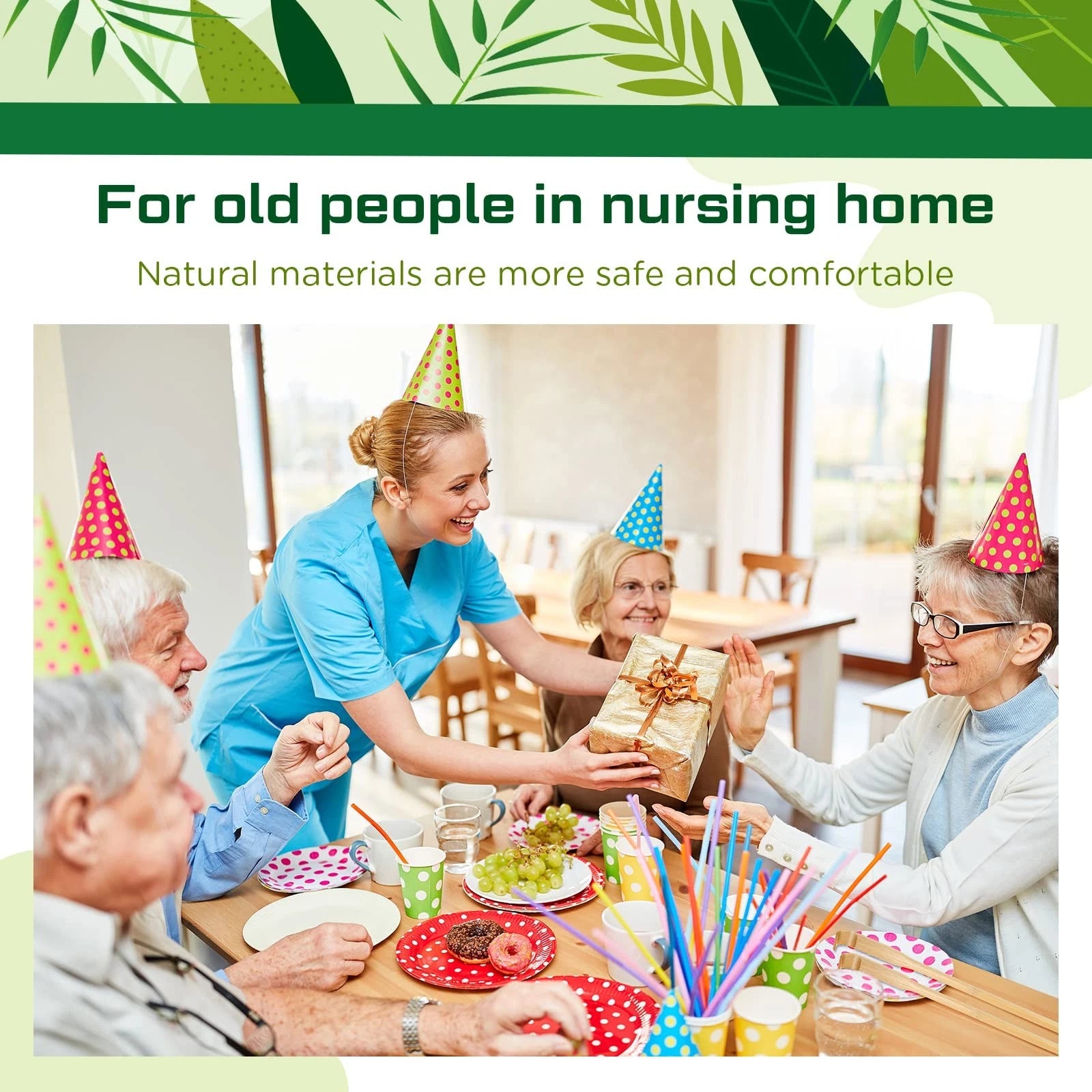 24 Pieces Bamboo Back Scratcher Bulk Long Manual Back Massager Traditional Wo...