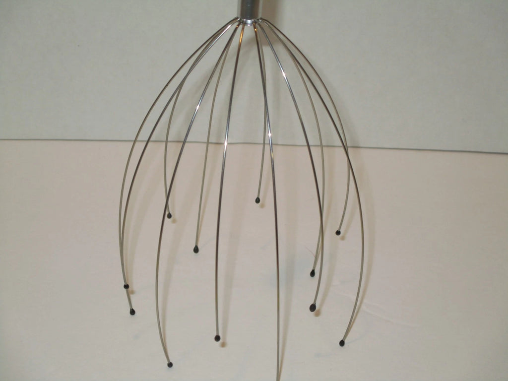 Hand Held Head & Scalp Massager - Octopus Style Scratcher Stress Relief Relaxing