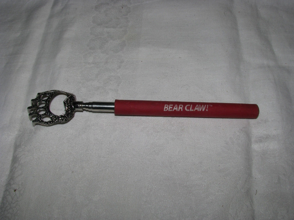 Red & Silver Bear Claw Back Scratcher 8-1/2" To 23"