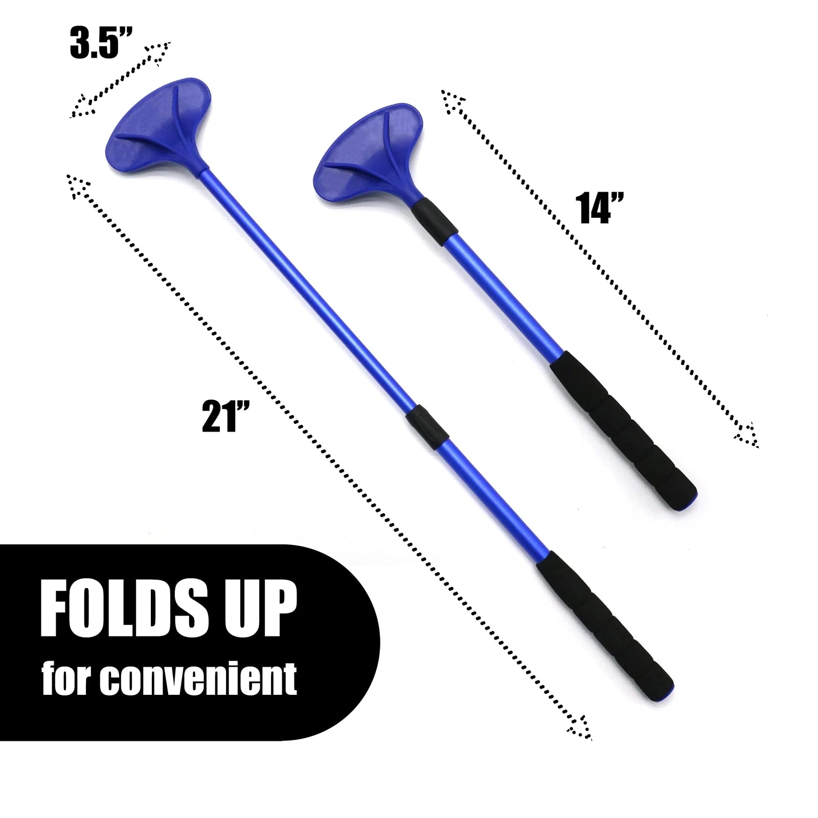 Back Scratcher for Women Men Extendable with Strong ABS Massage Head 21inch B...