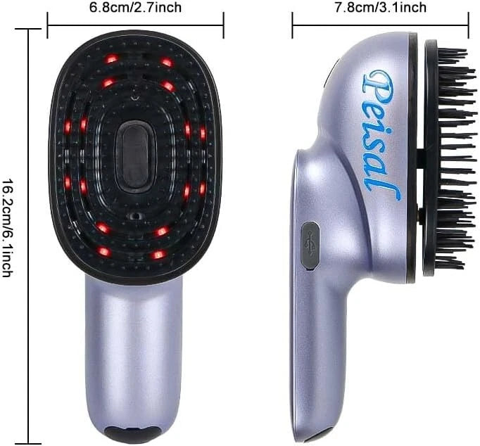 Electric Scalp Massager Head: Portable Scratcher Massager for Hair Growth