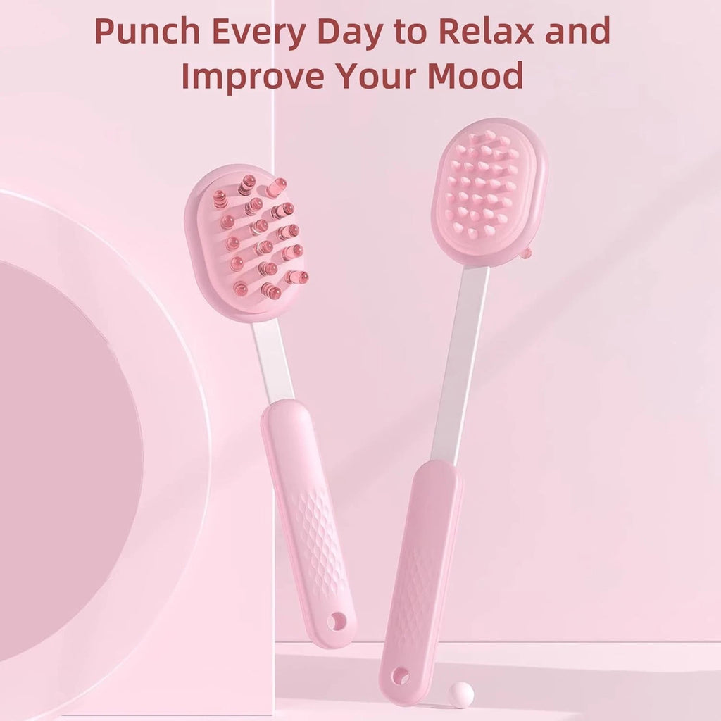 Flexible Extendable Back Scratcher for Women Men, Double Sided Air Cushion Massa