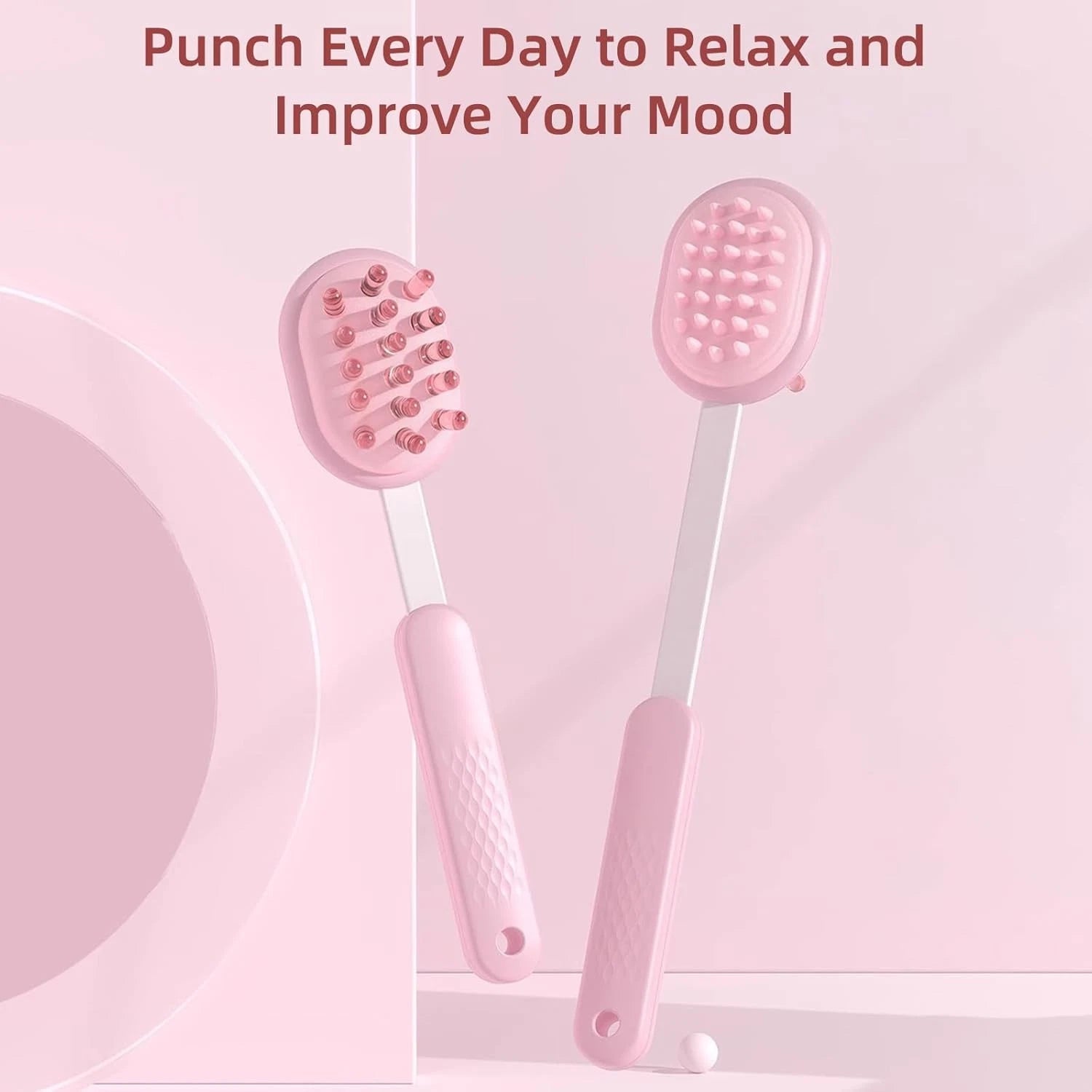Flexible Extendable Back Scratcher for Women Men, Double Sided Air Cushion Massa