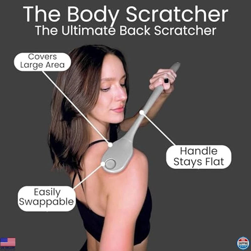 Ultimate Back Scratcher & Scalp Massager - Deep Soothing Itch Reliever