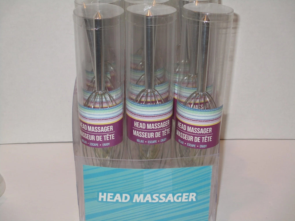 Hand Held Head & Scalp Massager - Octopus Style Scratcher Stress Relief Relaxing