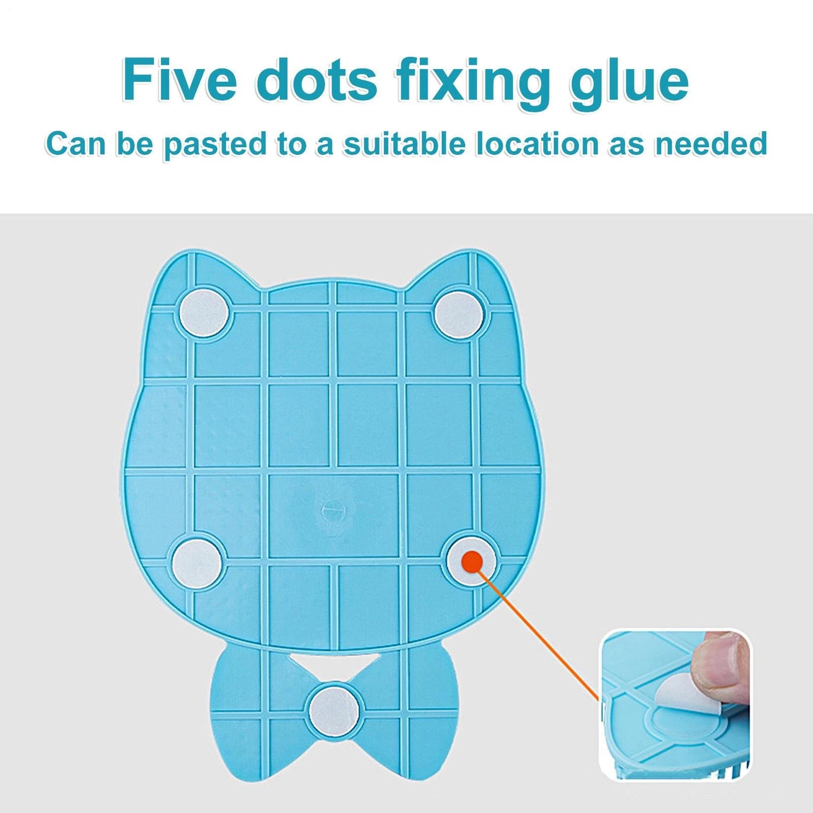 Cat Self Groomer Tool Wall Corner Scratcher Board Cat Massager Board