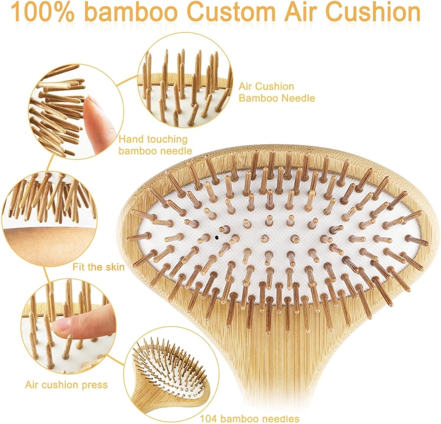 Back Scratcher for Men, Extra Long Bamboo Back Scratcher 16", Curved Handle L...