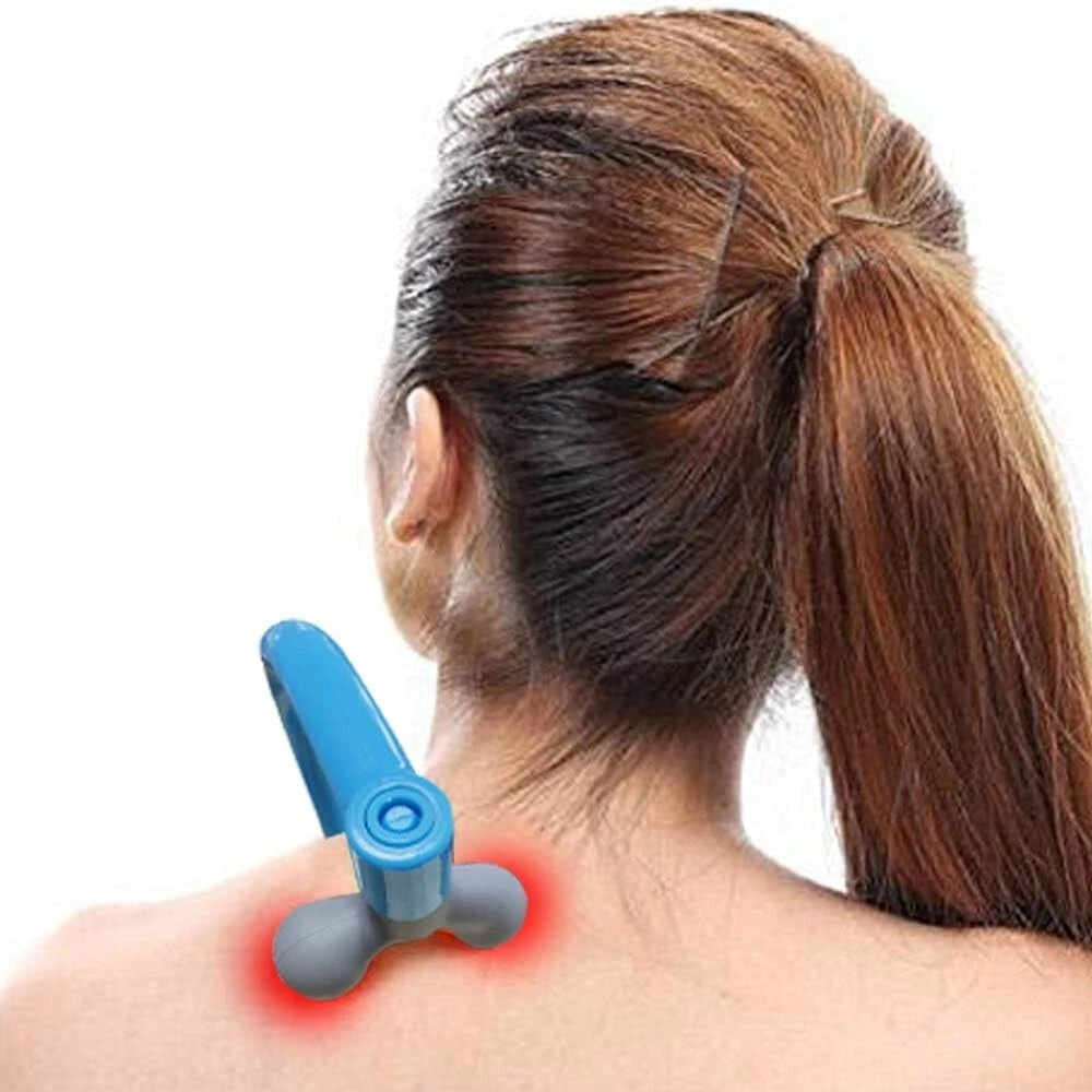 Digiteck Back Scratcher, Back Massager, Deep Tissue Muscle Massage Stick, Blue