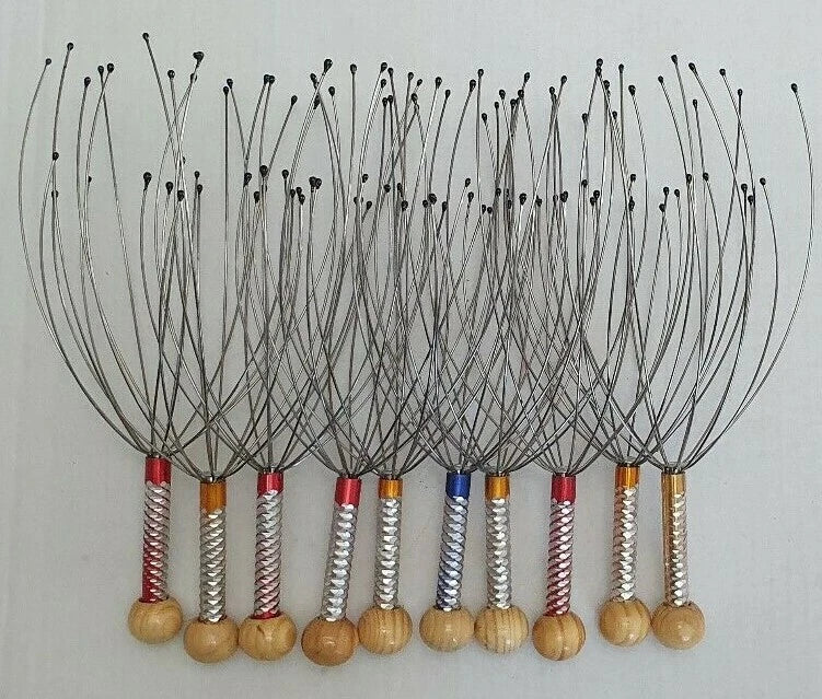 10 Scalp Head Scratcher Massager Stress Releif Therapy Back Christmas Gift Eid