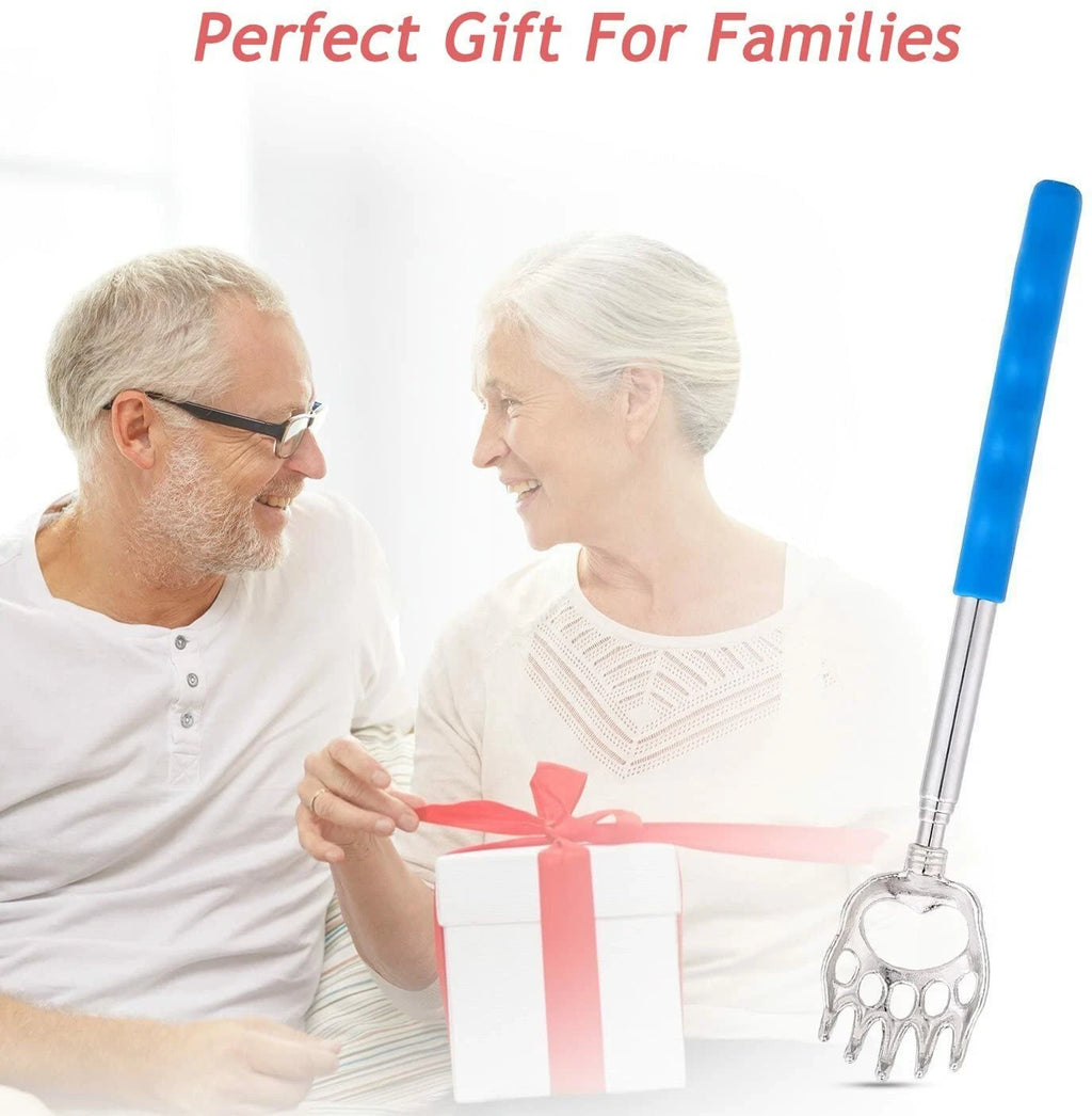 Ohuhu 8 Pack Telescopic Back Scratcher Extendable Back Itching Self Massager